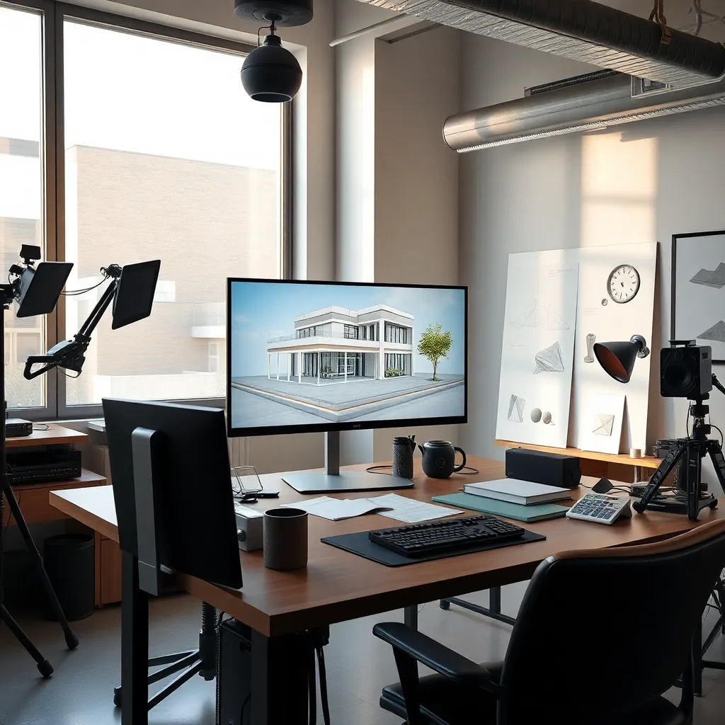 Portrait of Karim, a game environment artist