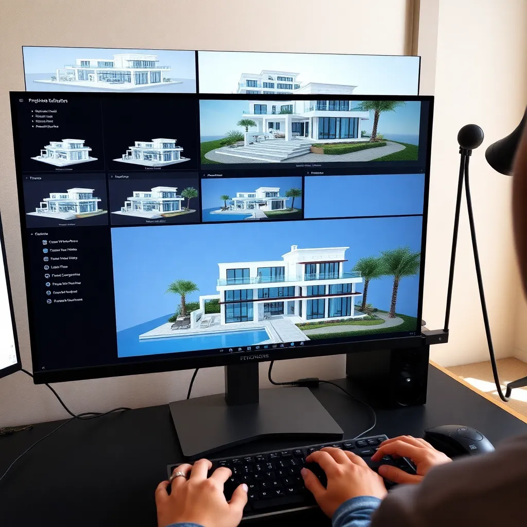 Portrait of Nour, an architectural visualization specialist