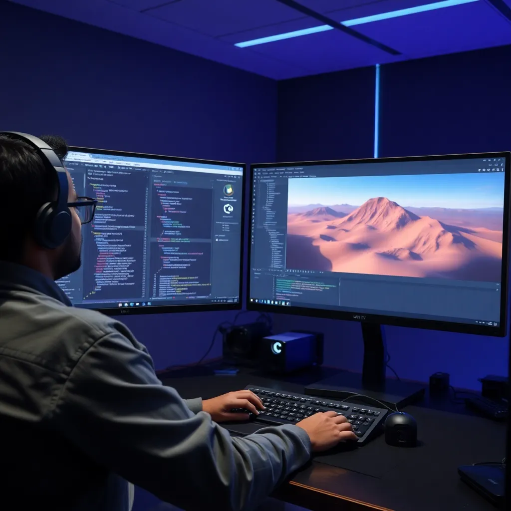 Professional 3D design instructor demonstrating product visualization techniques to students